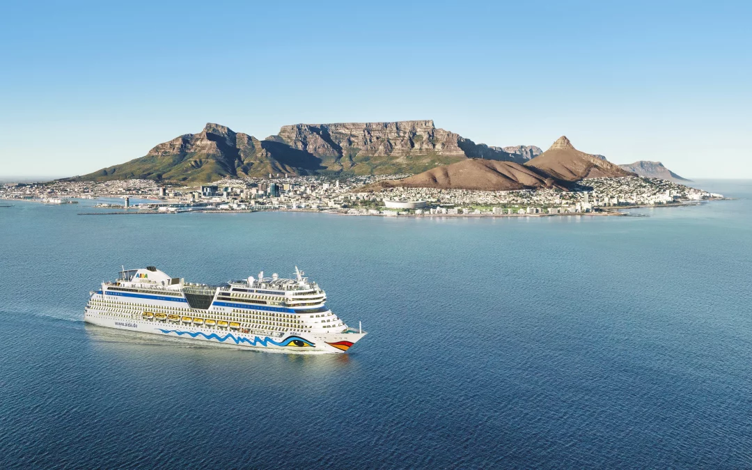 AIDA Cruises – Teilstrecken der Weltreise