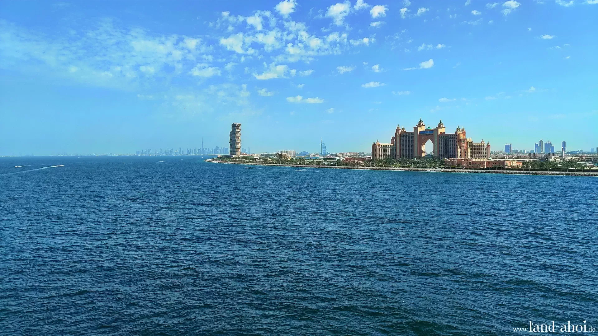 Dubai - Kreuzfahrthafen - Palm Jumeirah - Hotel Atlantis