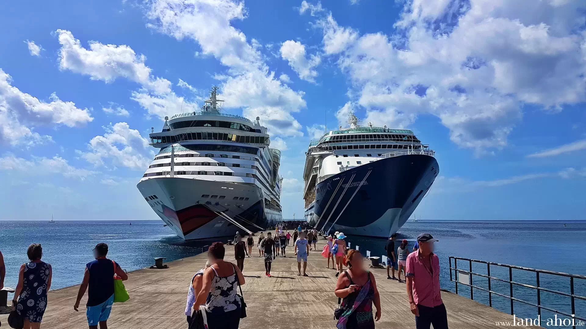 Grenada - St Georges - Kreuzfahrthafen - Pier