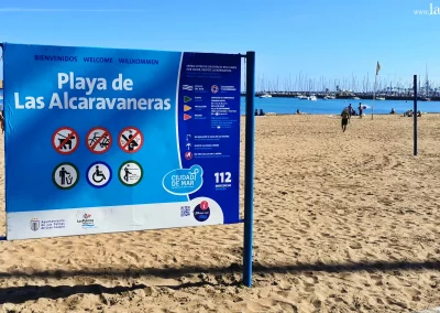 Las Palmas - Strand Playa de Las Alcaravaneras