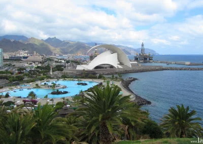 Santa Cruz de Tenerife - Blick vom Palmetum