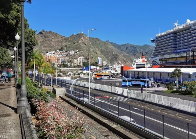 Santa Cruz de Tenerife - Kreuzfahrthafen - Liegeplatz Muelle Norte