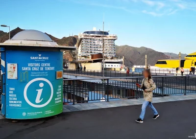 Santa Cruz de Tenerife - Touristeninformation am Hafen