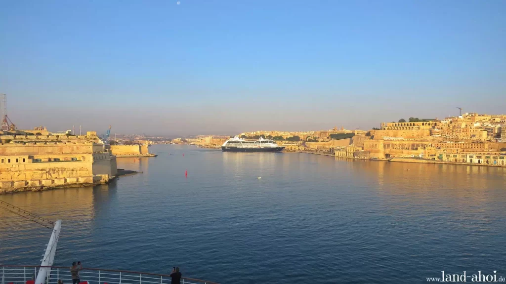 Malta - Valletta - Kreuzfahrthafen - Liegeplatz