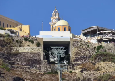 Fira Seilbahn - obere Station