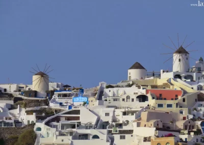Oia - drei Windmühlen