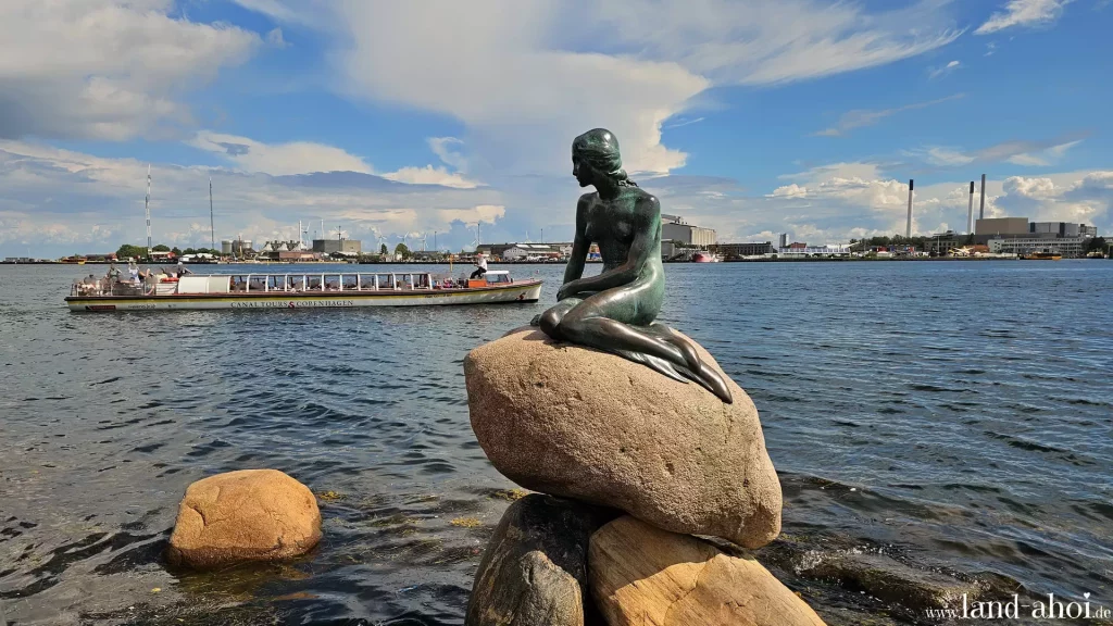 Kopenhagen - Kreuzfahrthafen - Kleine Meerjungfrau