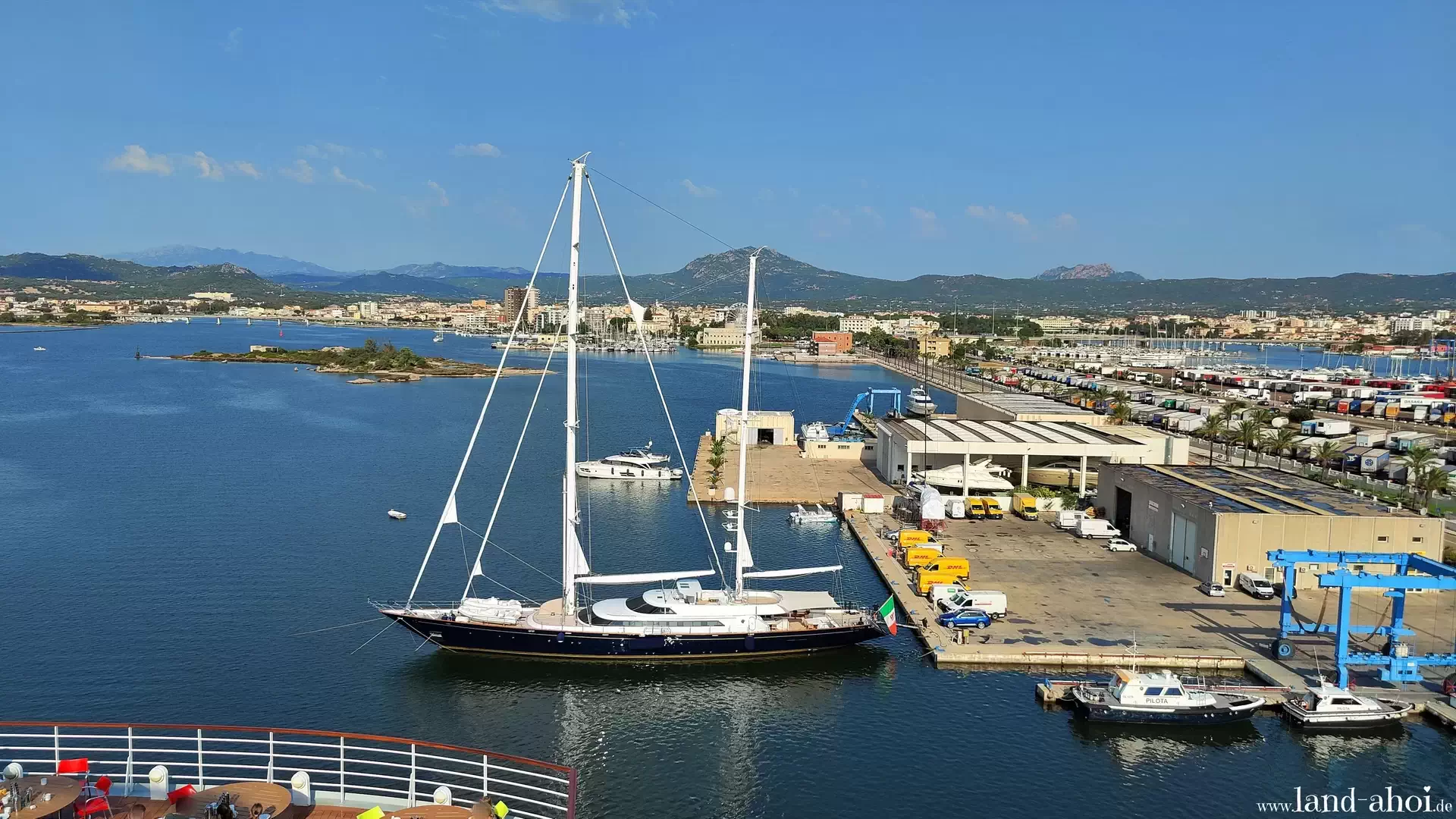 Olbia - Kreuzfahrthafen - Liegeplatz