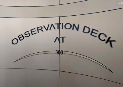 Abu Dhabi - Etihad Towers - Observation Deck at 300