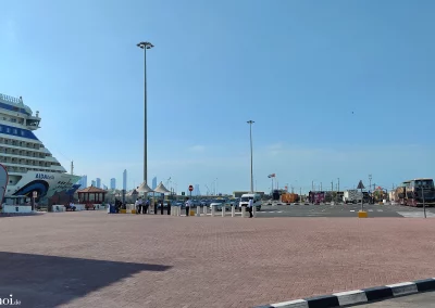 Abu Dhabi - Kreuzfahrthafen - AIDAbella