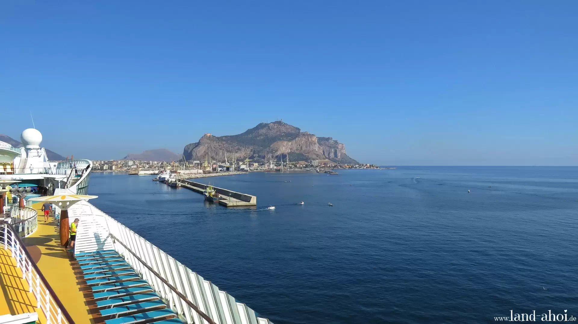 Palermo - Kreuzfahrthafen - Liegeplatz Palermo - Kreuzfahrthafen - Liegeplatz