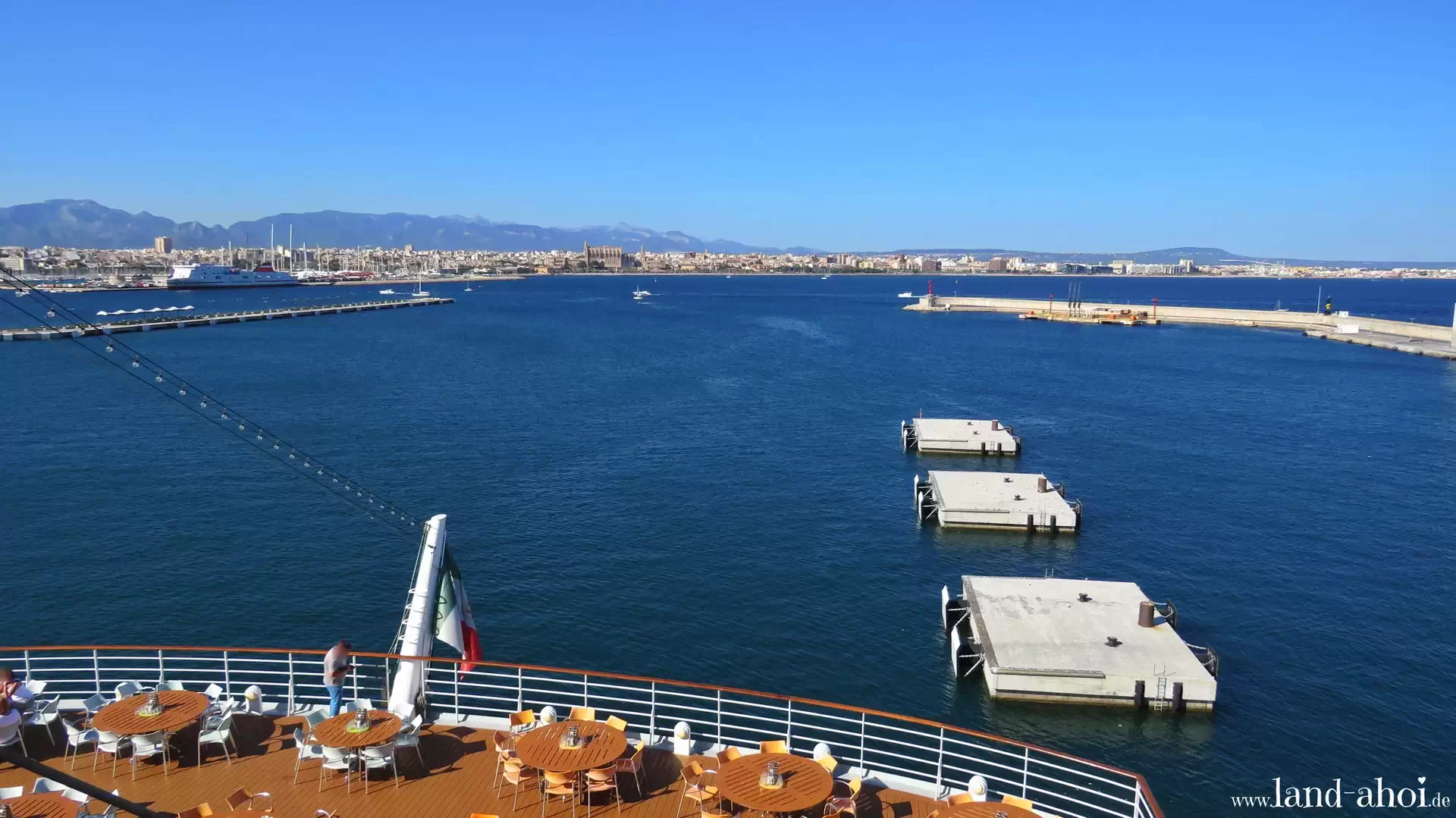 Palma de Mallorca - Kreuzfahrthafen - Liegeplatz Palma de Mallorca - Kreuzfahrthafen - Liegeplatz