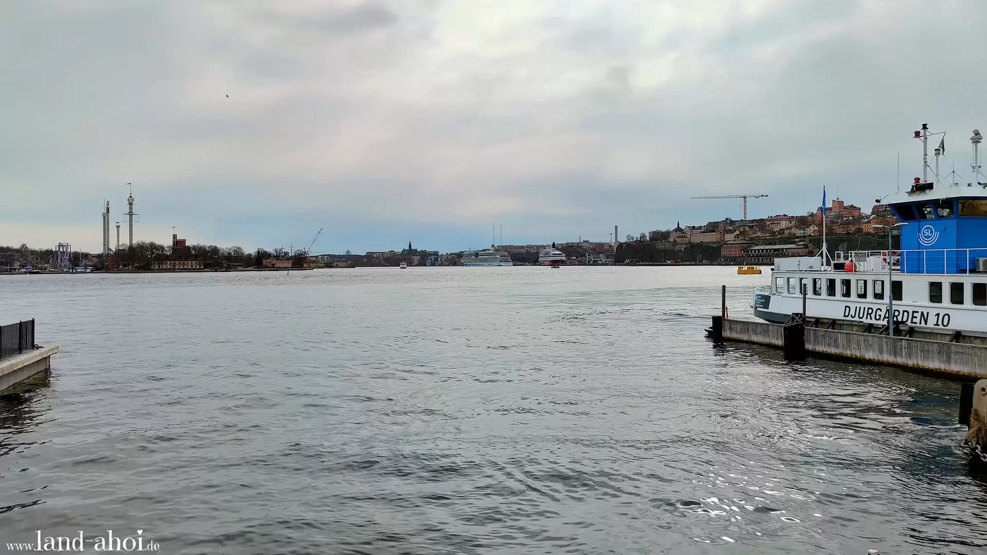 Stockholm - Kreuzfahrthafen - Liegeplatz Stockholm - Kreuzfahrthafen - Liegeplatz