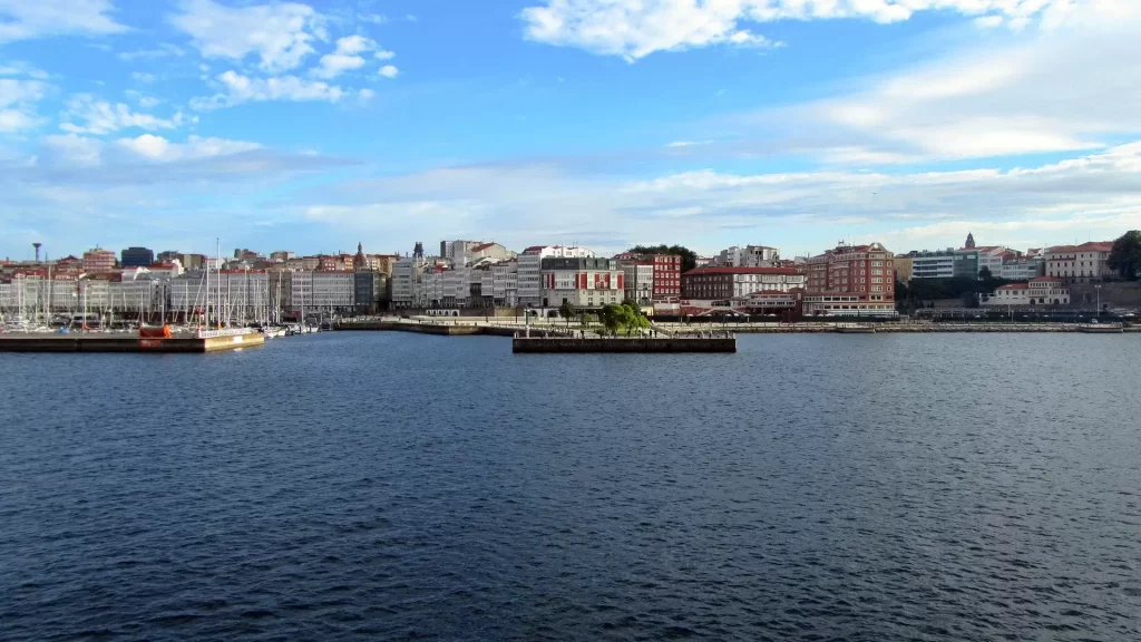 A Coruna - Kreuzfahrthafen - Liegeplatz