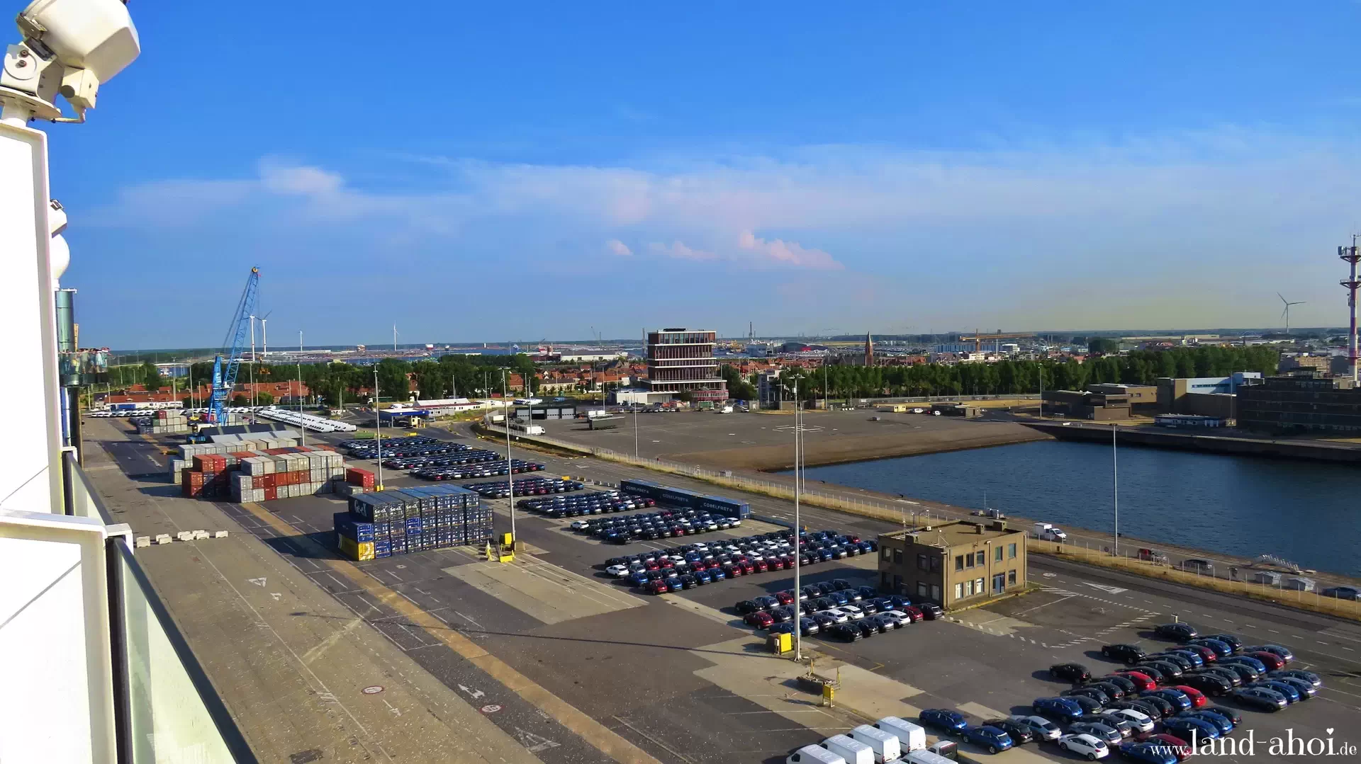 Zeebrügge - Kreuzfahrthafen - Liegeplatz - Pier Zeebrügge - Kreuzfahrthafen - Liegeplatz - Pier